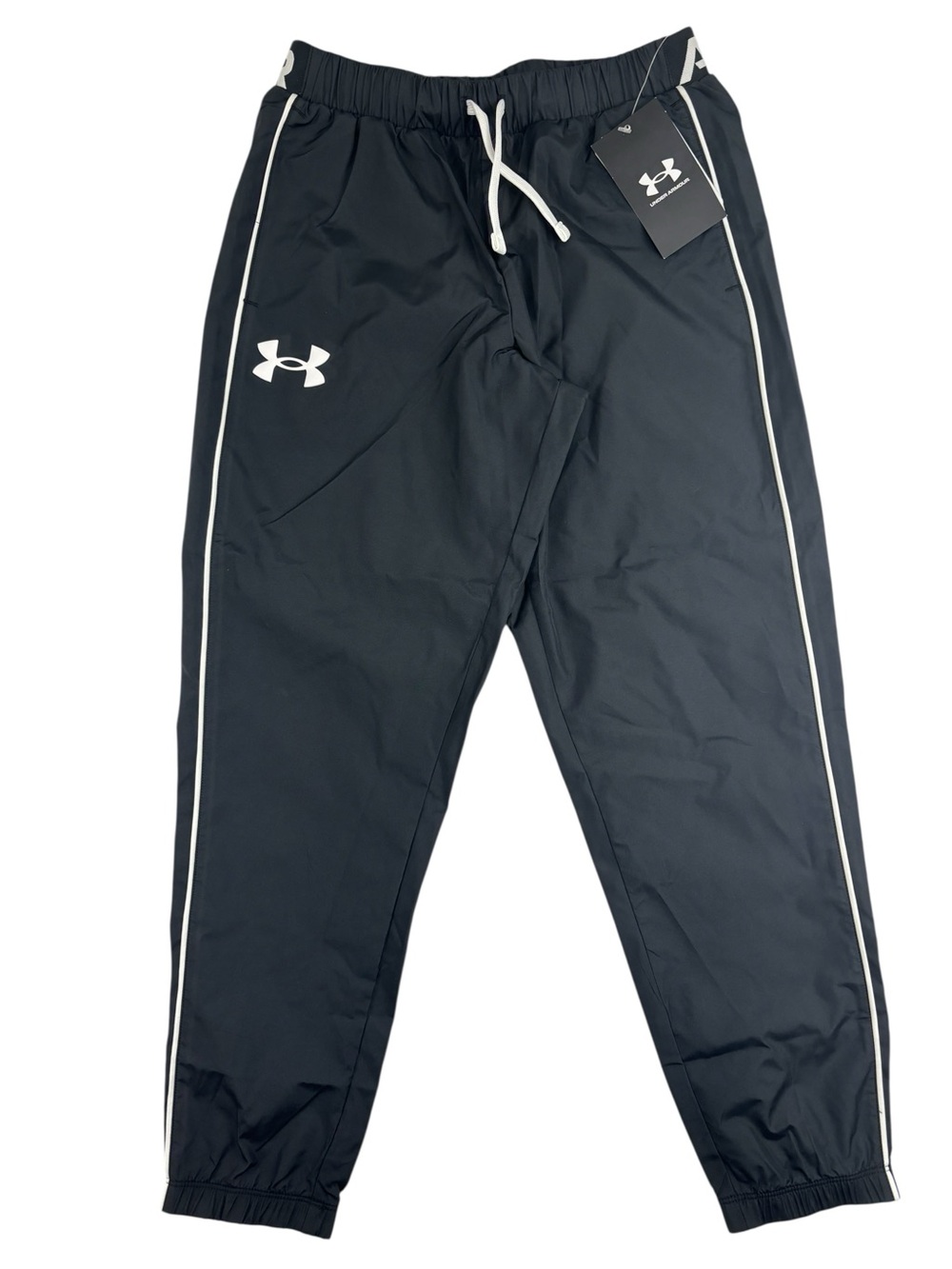 Under Armour Girls Woven Play Up Pants Active Pants Loose Fit Size SM NWT